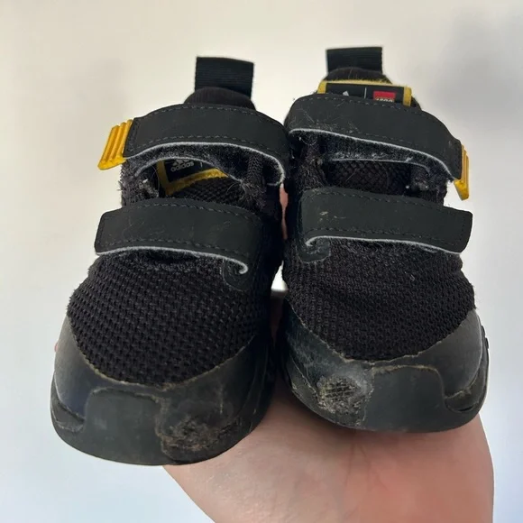 ADIDAS x LEGO Black Kids Sneakers 5.5K Black - Picture 5 of 9